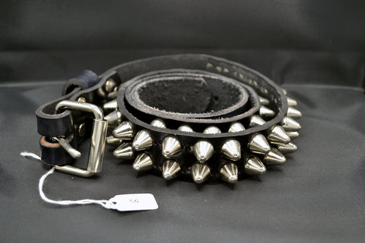 tall cone stud belt size 36