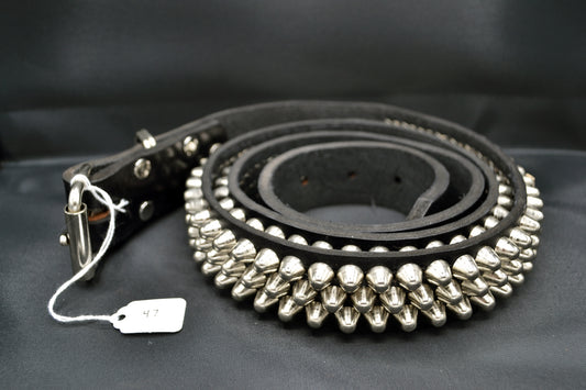 small cone stud belt size 47