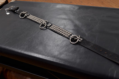 dome stud bondage belt size 34