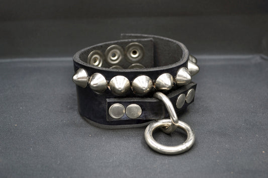 cone stud bondage bracelet